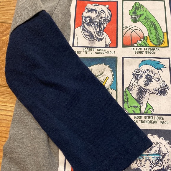 🛍️4/$20🛍️ 365 Kids Garanimals Dino Class Boy’s Shirt - Picture 4 of 6